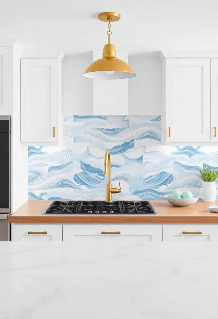 Transform Your Coastal Kitchen: Inspiring Backsplash Ideas for a Serene Seaside Vibe