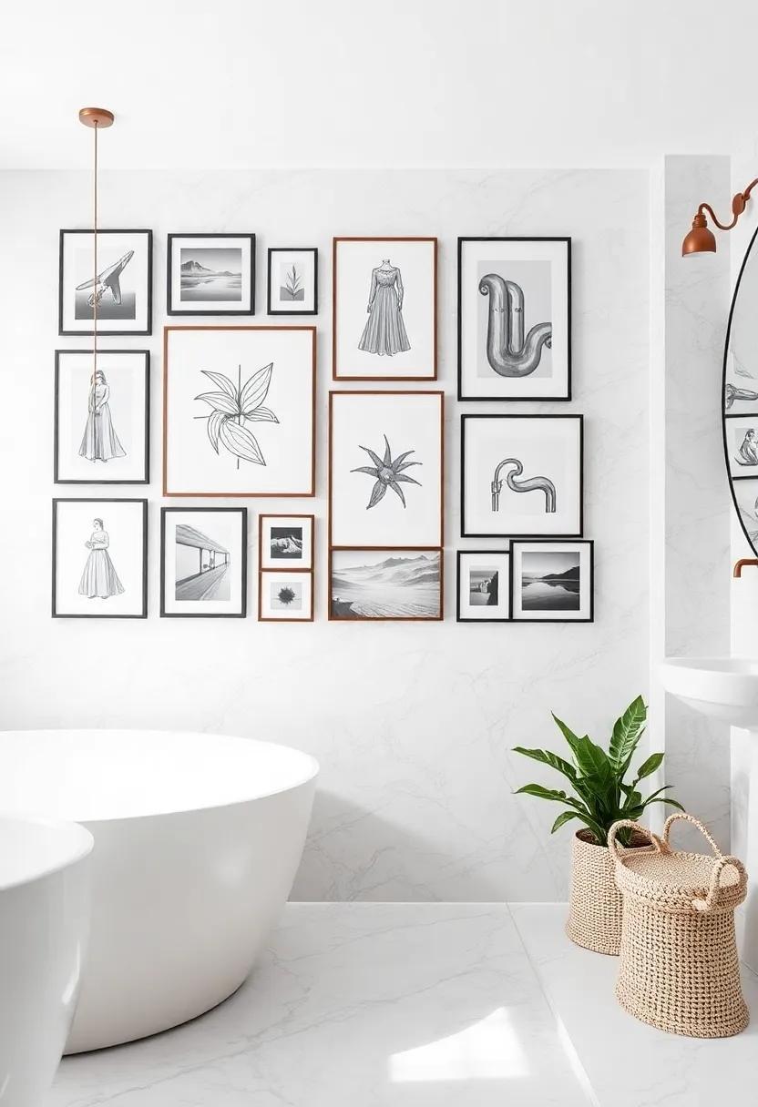 Transform Your Space: Inspiring Ideas for a Stunning Bathroom Gallery Wall