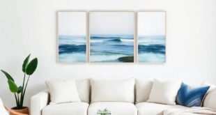 Transform Your Living Room: Embrace Coastal Chic with Stunning Wall Decor Ideas