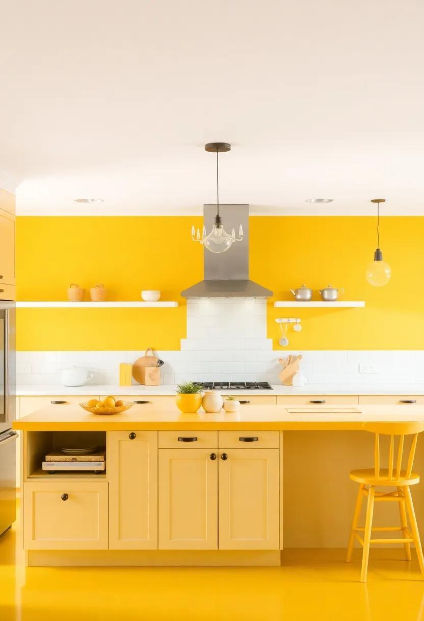 Brighten Your Space: The Allure of Yellow Kitchen Decor for a Cheerful Culinary Haven