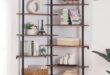 Exploring the Style and Functionality of the HOMISSUE Corner Bookshelf