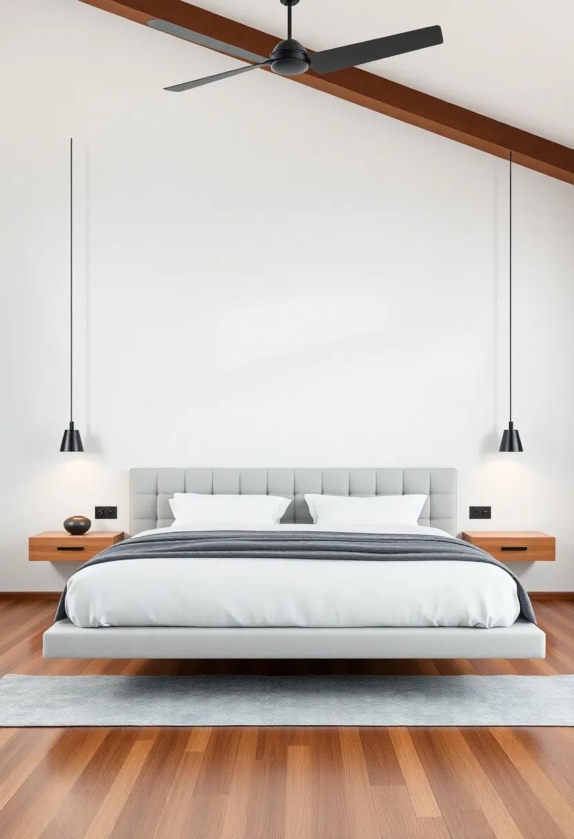 Elevate Your Space: The Allure of Contemporary Bedrooms with Floating Nightstands