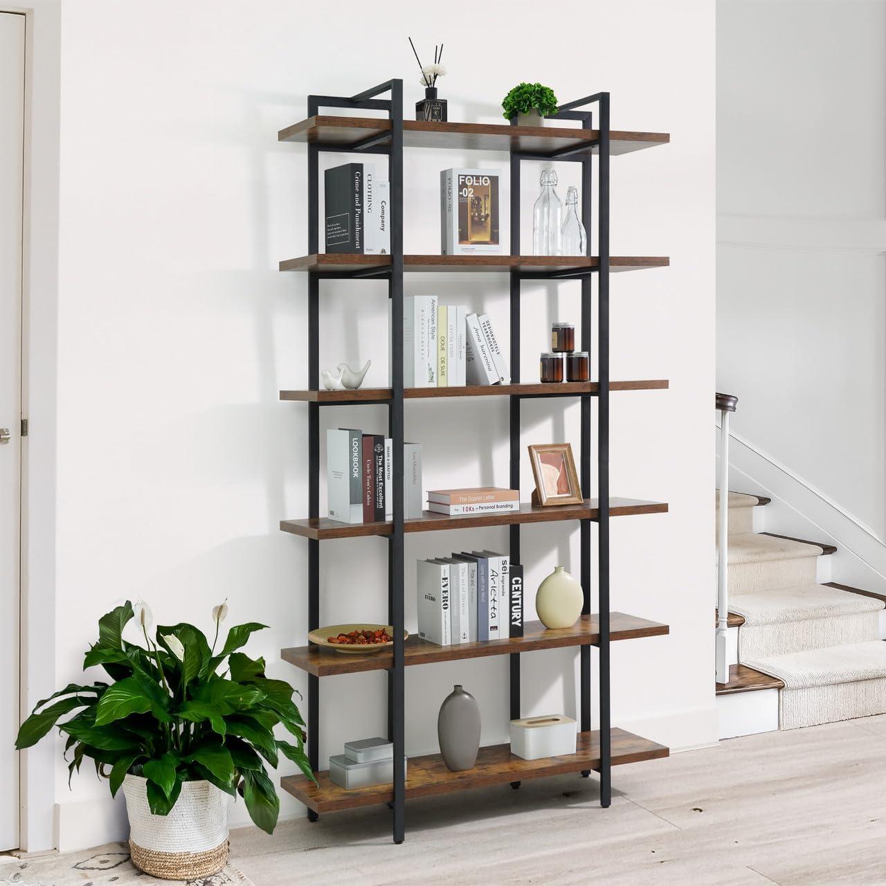 Exploring the CAPHAUS 6-Tier Book Shelf: A Stylish Review