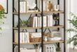 Exploring the FATORRI 5-Tier Bookshelf: Style Meets Function