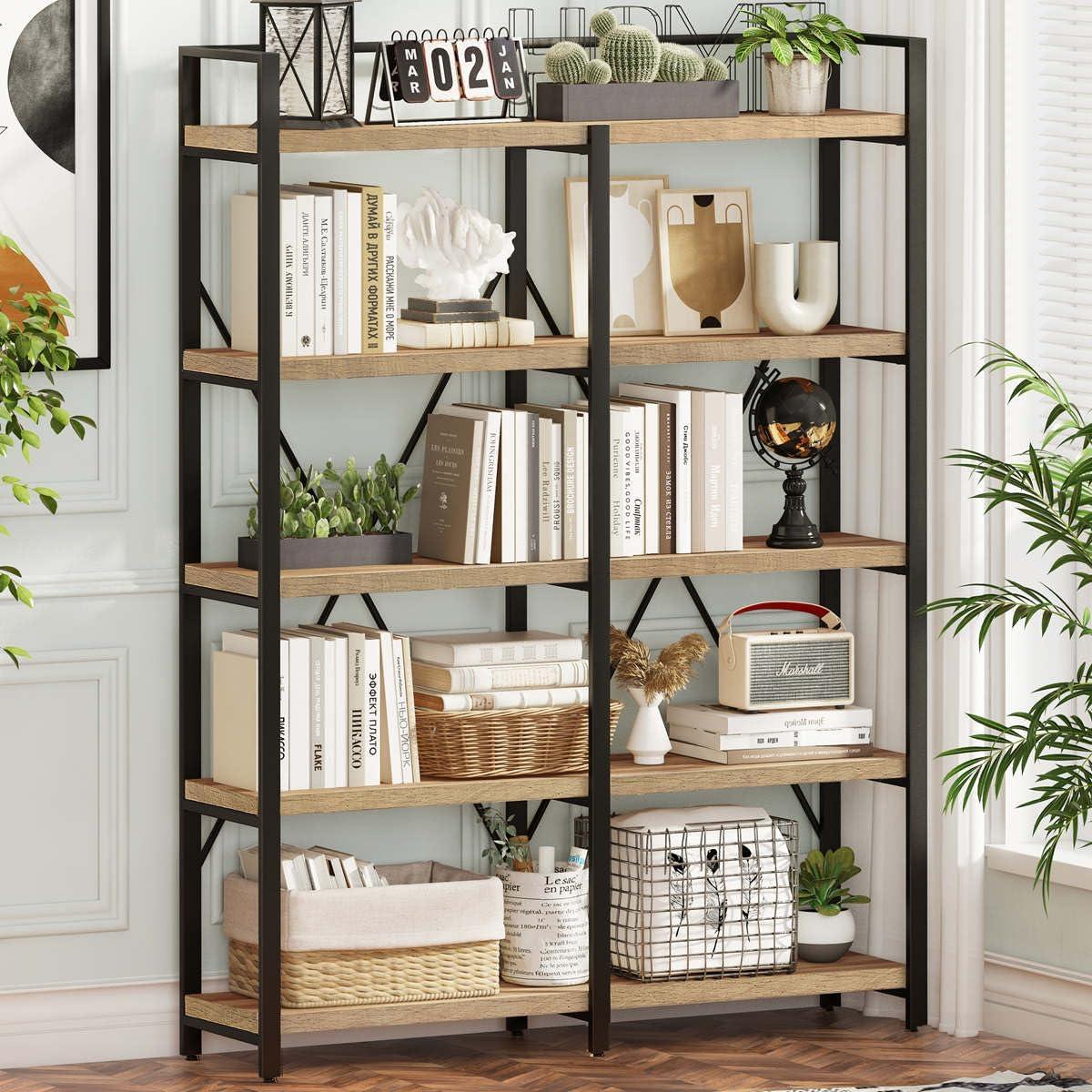 Exploring the FATORRI 5-Tier Bookshelf: Style Meets Function