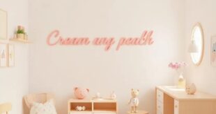 Discovering Cream and Peach: A Whimsical Haven for Girls in Nursery Education