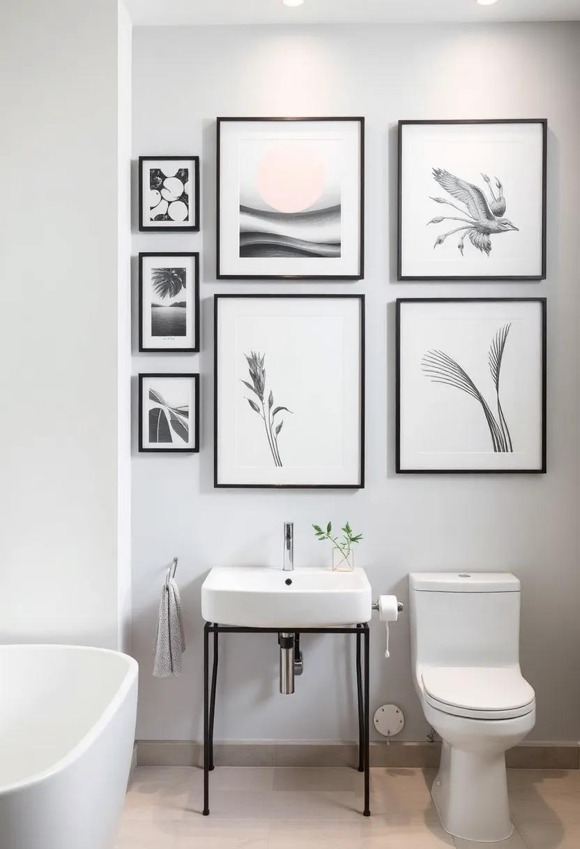 Considering Scale and Proportion in Your Bathroom Art Composition