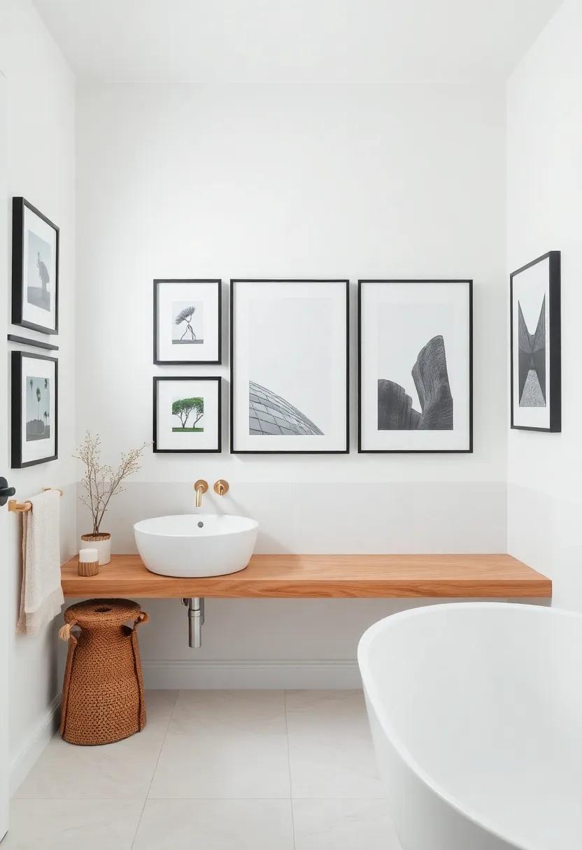 Creating a⁢ Focal Point with Statement-Making Artwork in Your Bathroom