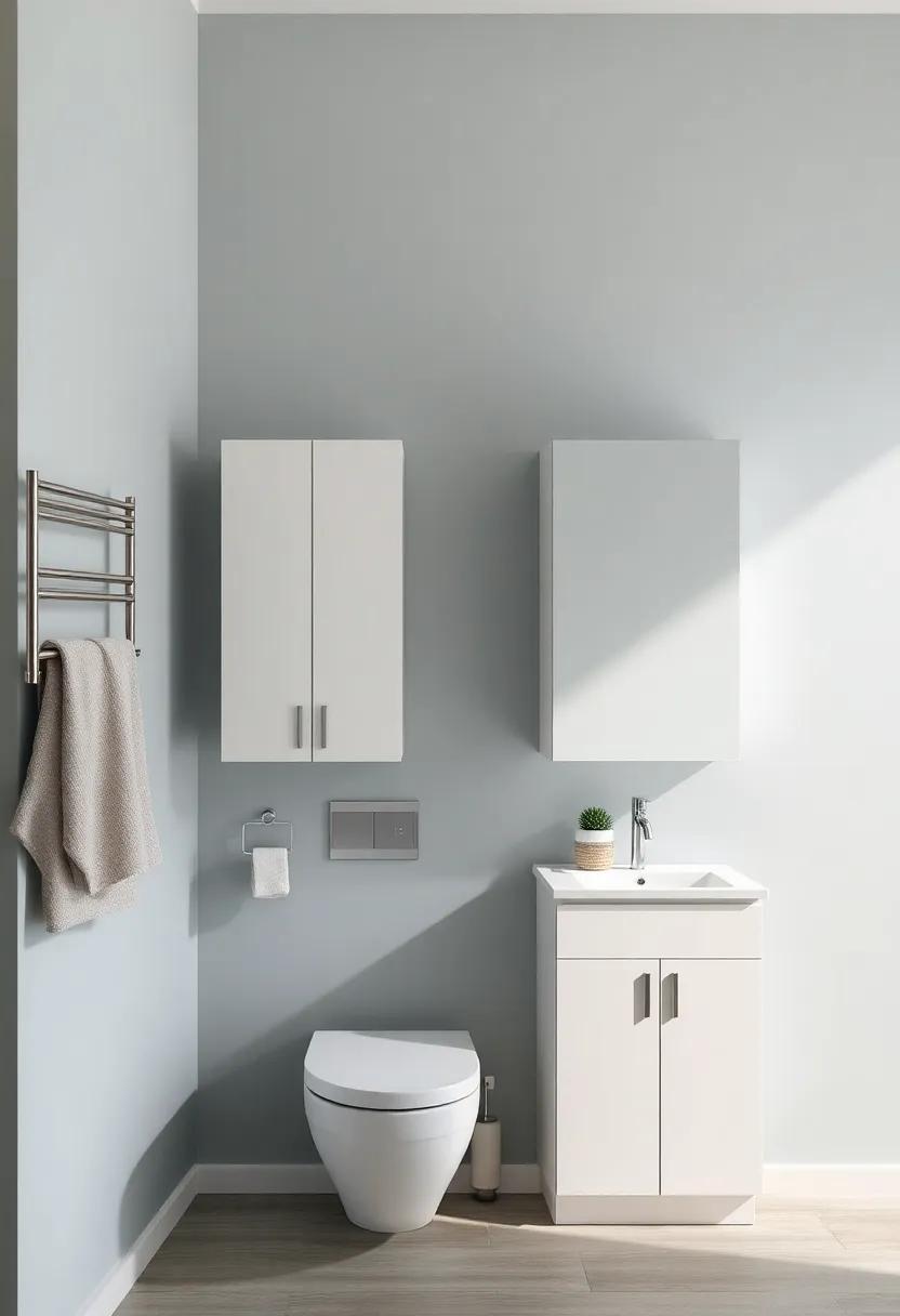 Innovative Use ⁢of Wall-Mounted Cabinets for ‌a Clutter-Free⁤ Look