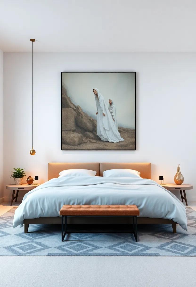 The Impact of Large-Scale Art on Bedroom Ambiance