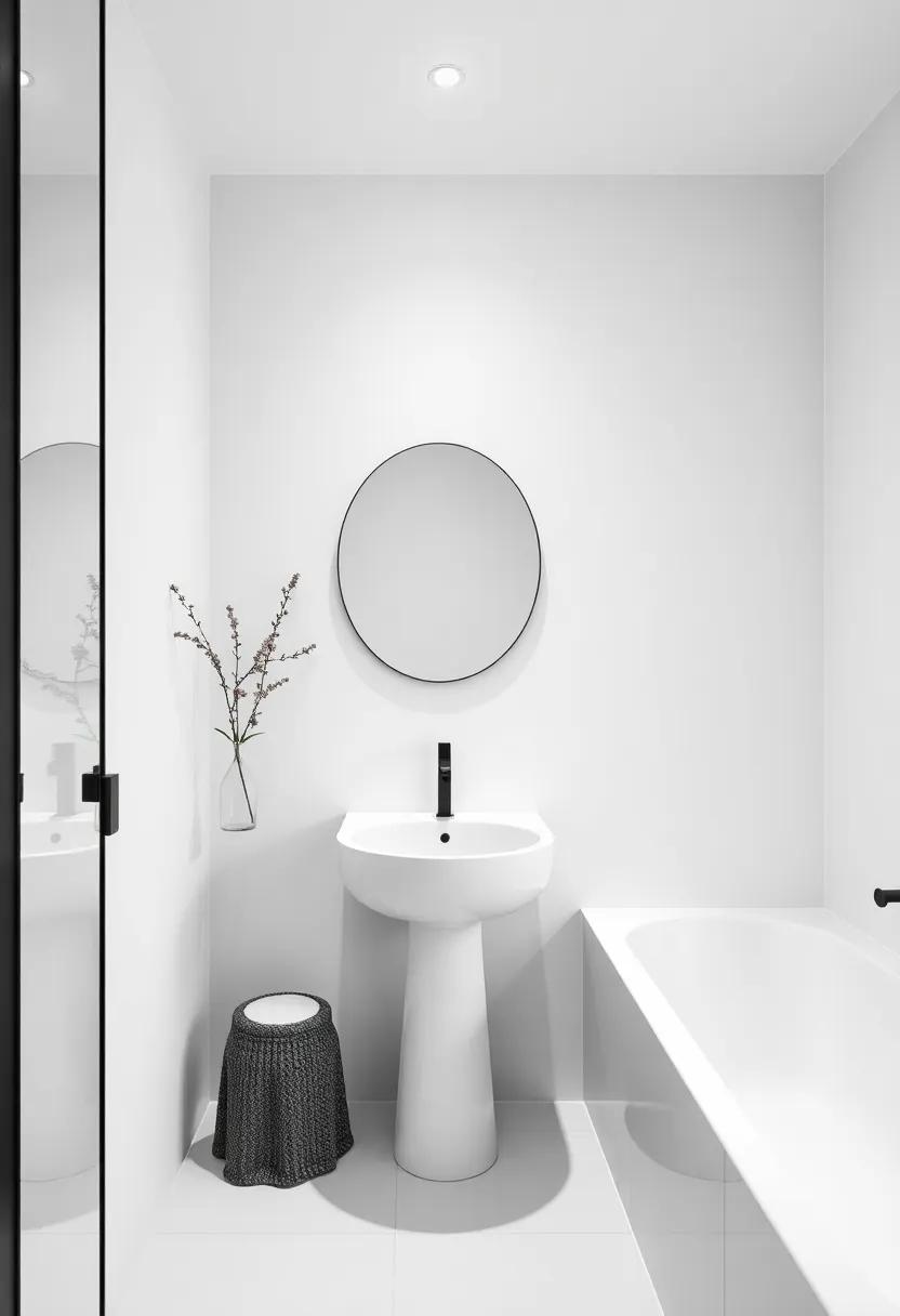 Minimalist Zen: Embracing Simplicity in Black-and-White Designs