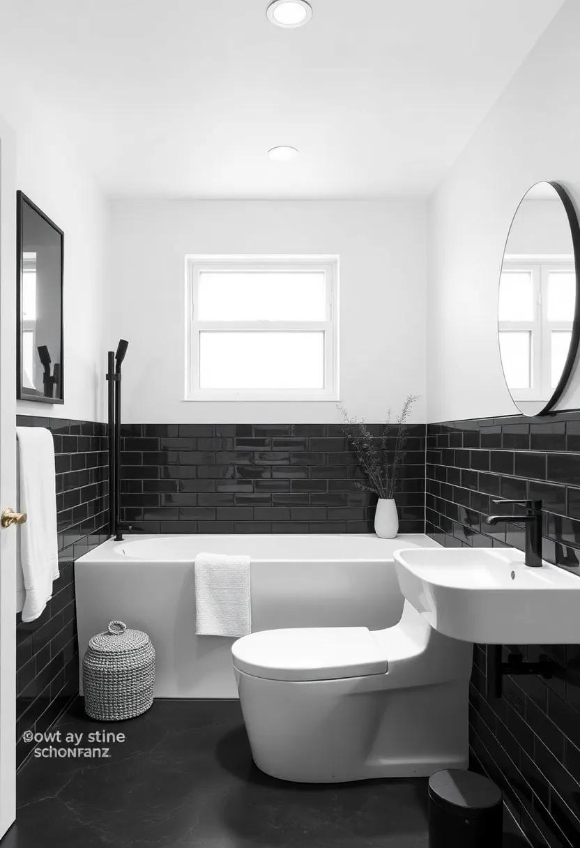 Seasonal Styles: Adapting Your Black-and-White Bathroom for Year-Round Appeal