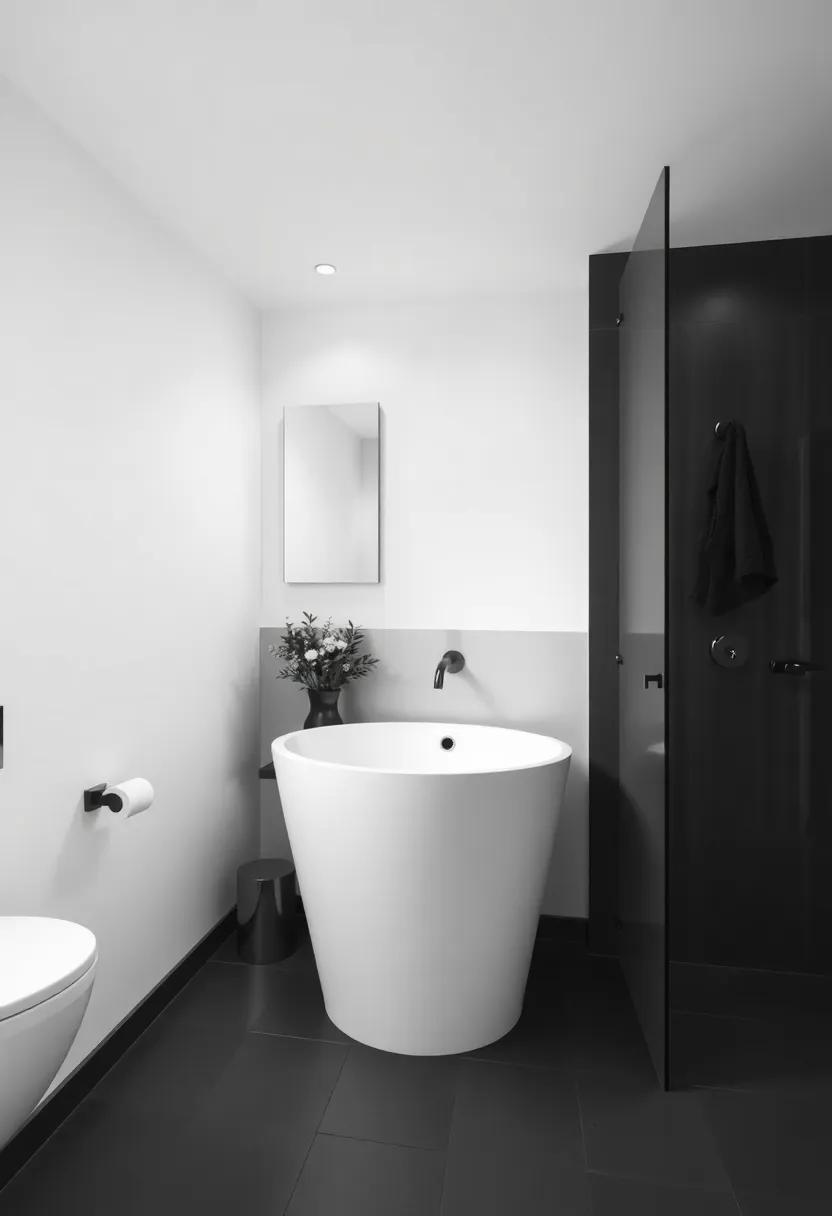 Timeless Appeal ⁣of Monochrome: Why Black-and-White Bathrooms Remain⁣ Popular