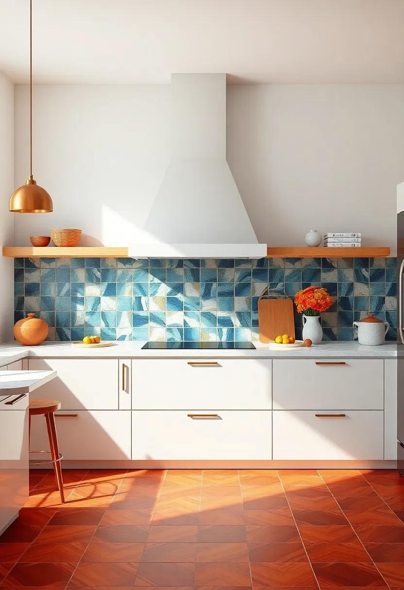 Elegant⁤ Mediterranean Kitchen Inspirations with Vibrant ⁢Tiles‍ and Textiles