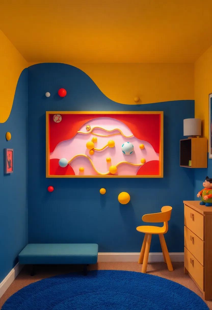 Building A Playful⁤ Environment With Interactive‌ Wall Games And ​3D​ Art