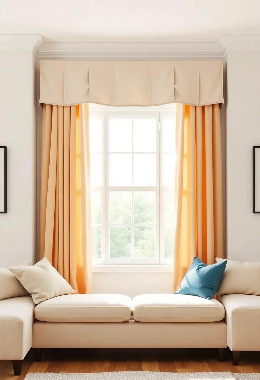 Window Cornices: Adding Structure and Shape to Your Living Room ‍Decor