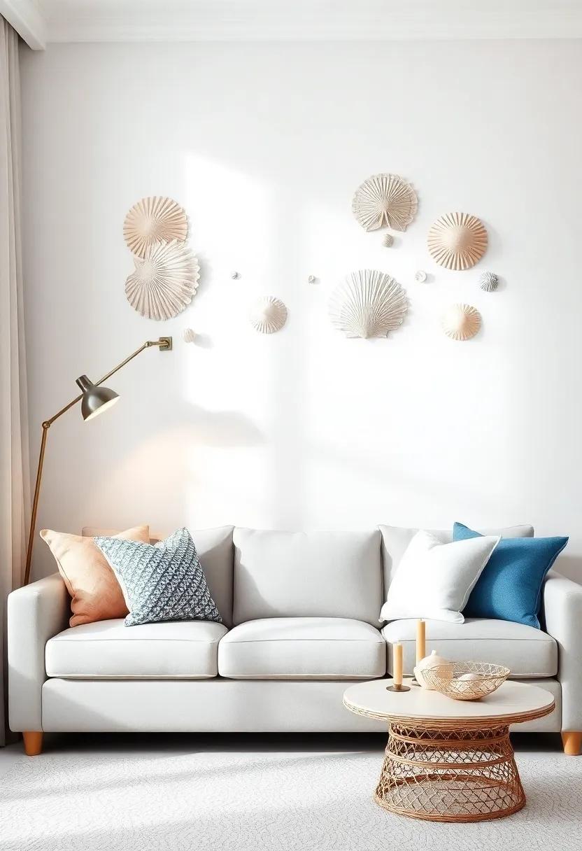 Explore the⁤ Charm of Seashell Motifs and Their Impact ⁣on Your Living Room Aesthetics