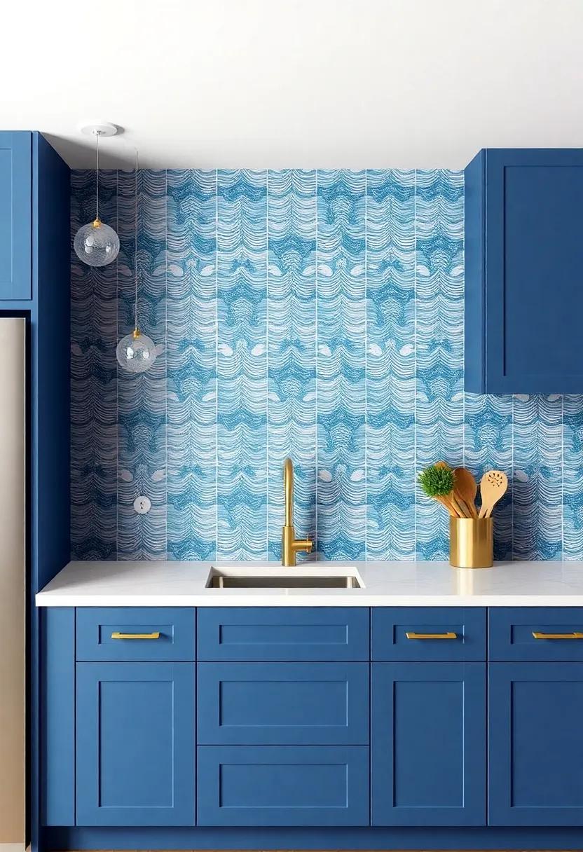 Bold Nautical themes: Adding Striking‍ Color and‌ Graphic Elements to Your Kitchen