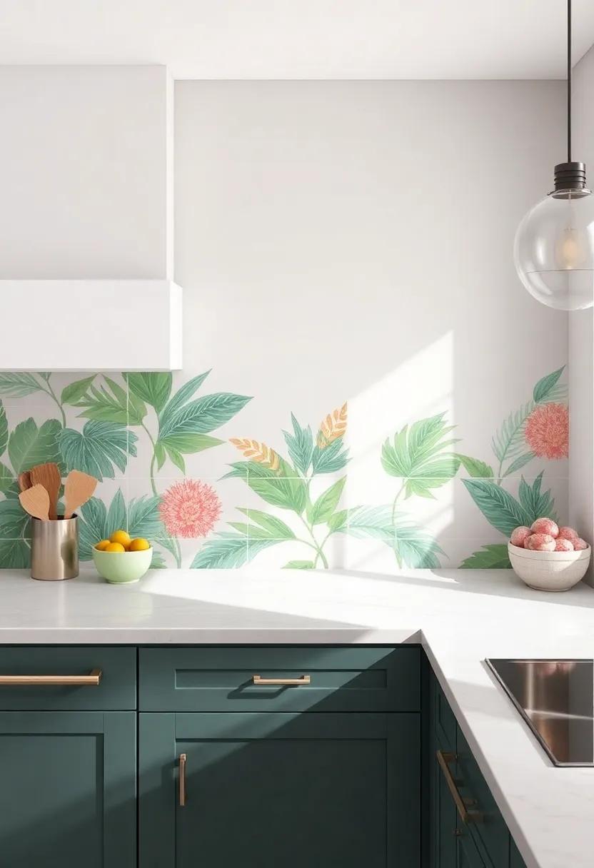 Tropical⁢ Influences: Infusing Exotic Colors and⁢ Patterns into Your Coastal Kitchen