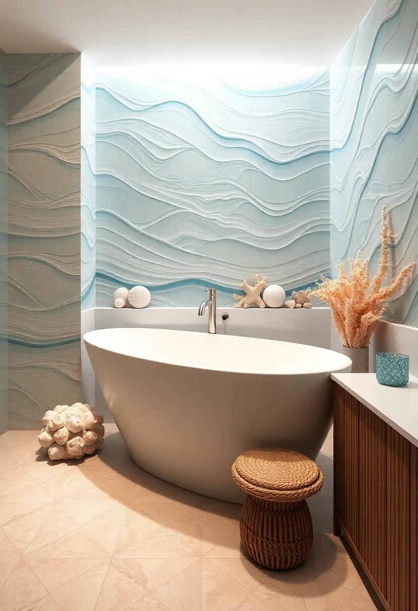 seashell and Coral Motifs: ⁣Adding‍ Unique Touches to Your Space