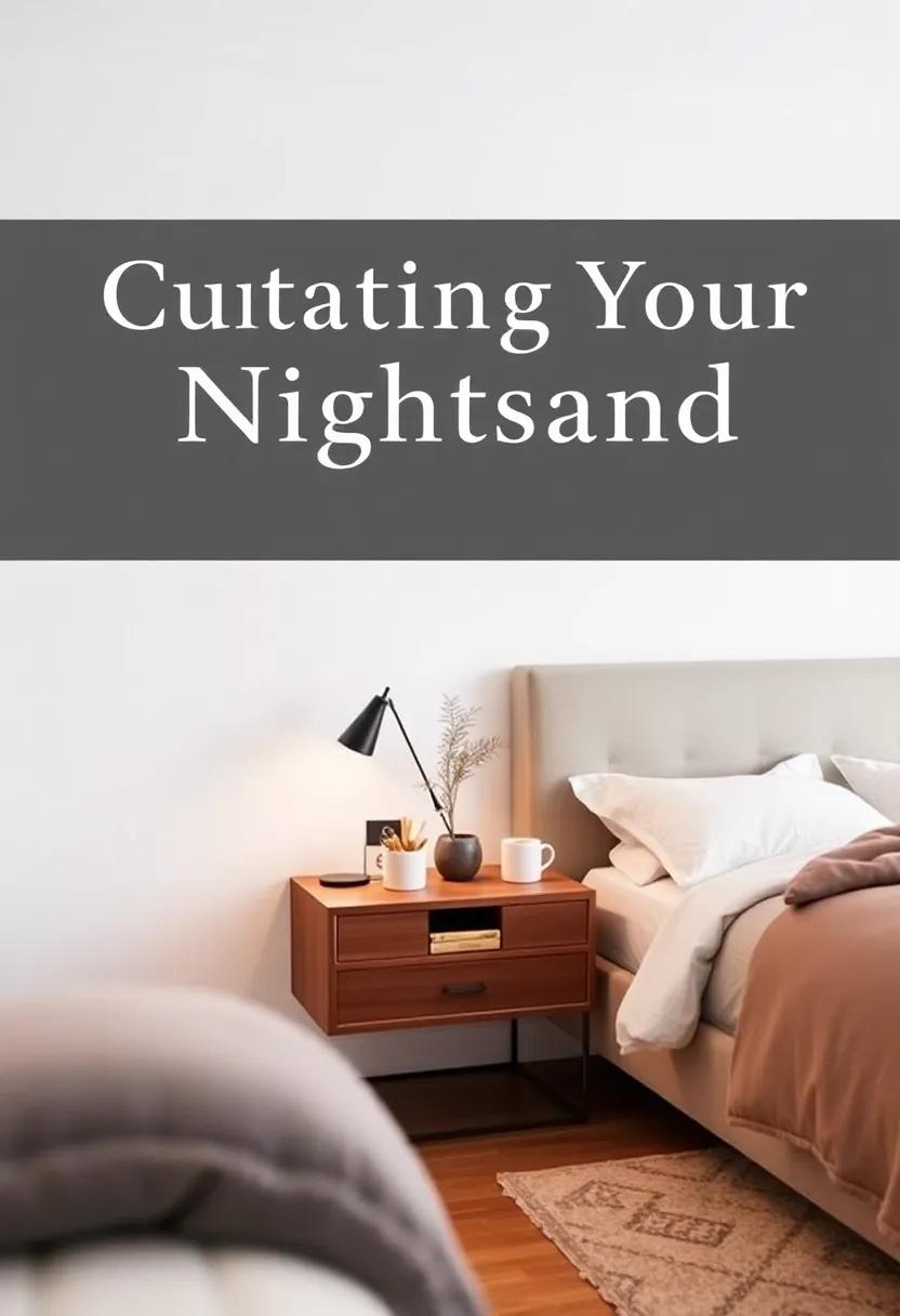 Curating Your Nightstand: Essential Items for a stylish Setting