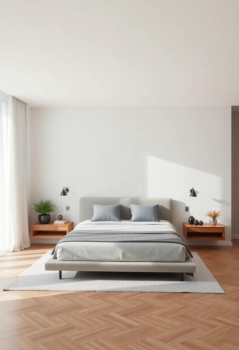 Finding Balance: The Harmony of Floating‍ Nightstands and Bed‍ Height