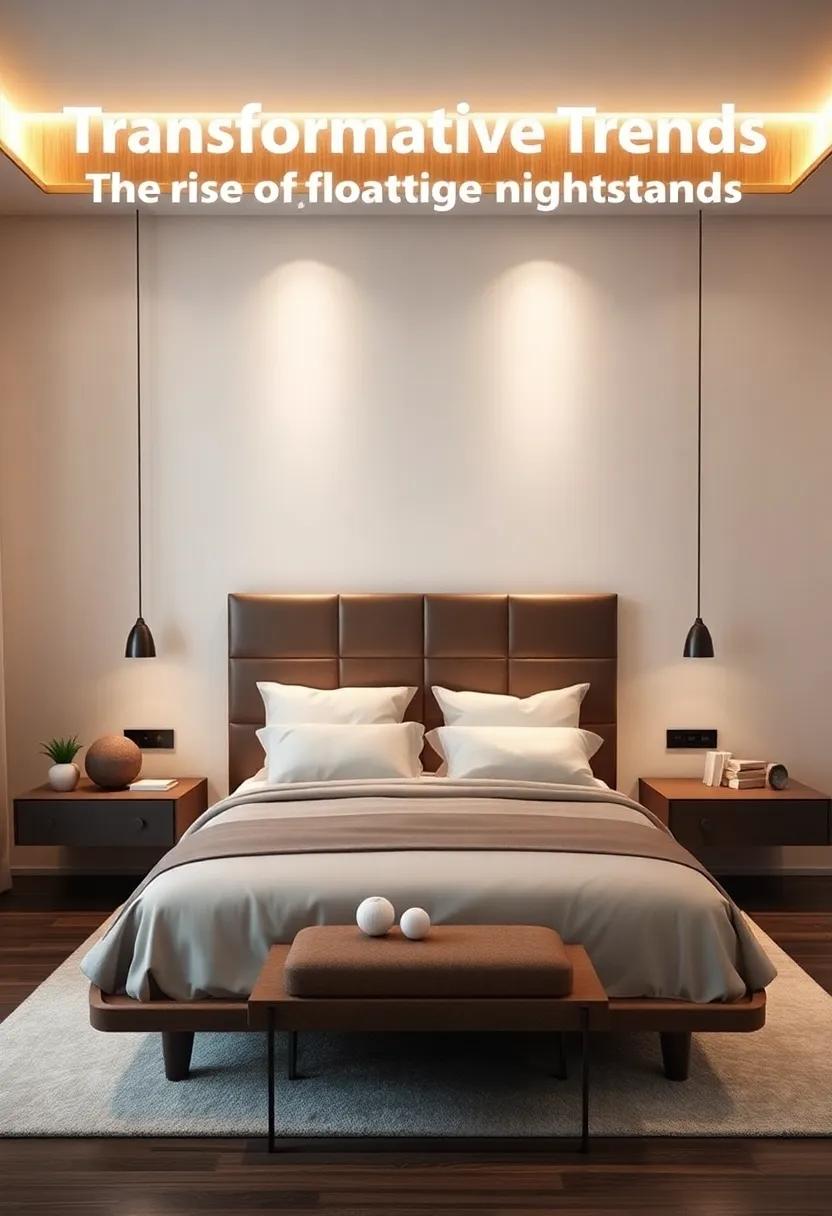 Transformative Trends:‍ The Rise of Floating Nightstands in Interior design