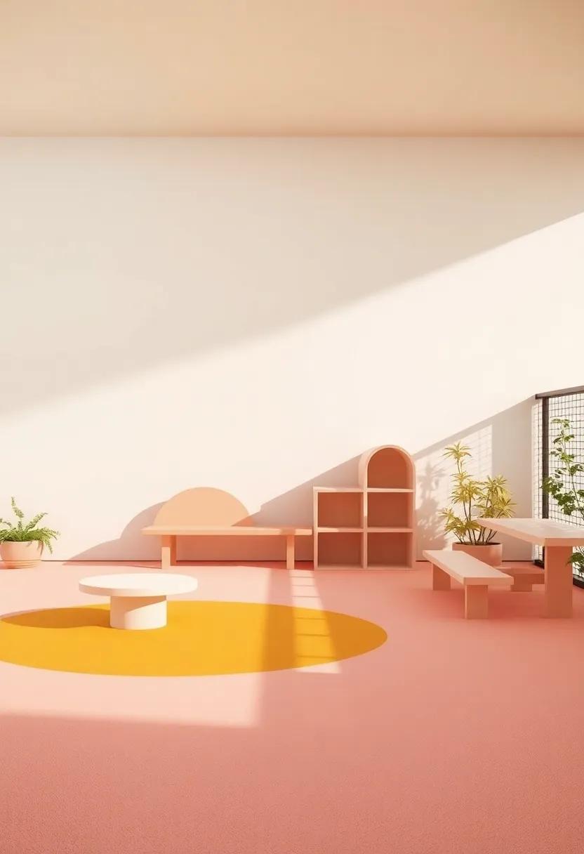 Joyful Playgrounds:‌ Outdoor Areas that Reflect the‌ Spirit of ‌Cream⁣ and Peach