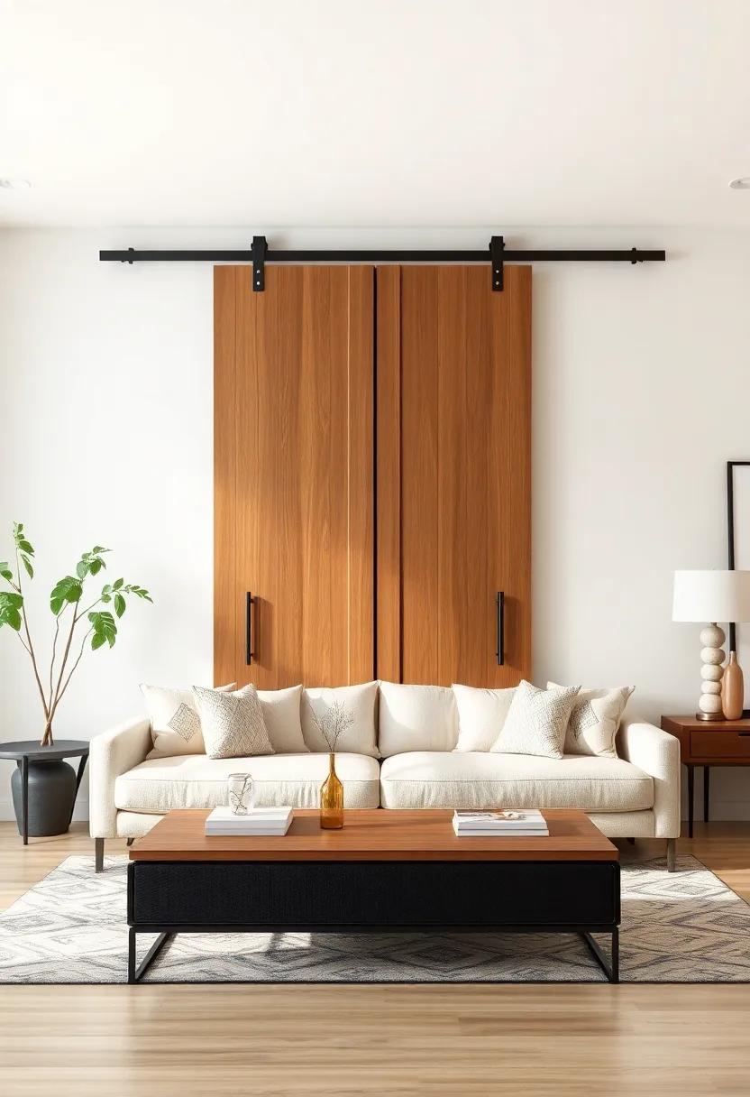 Chic‌ Sliding Barn Doors To Seamlessly ‌Connect Or Divide Spaces ‌In Modern ‌Homes