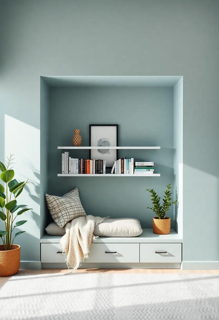 Creating a Cozy reading Nook with Ample ⁢built-In Storage Options