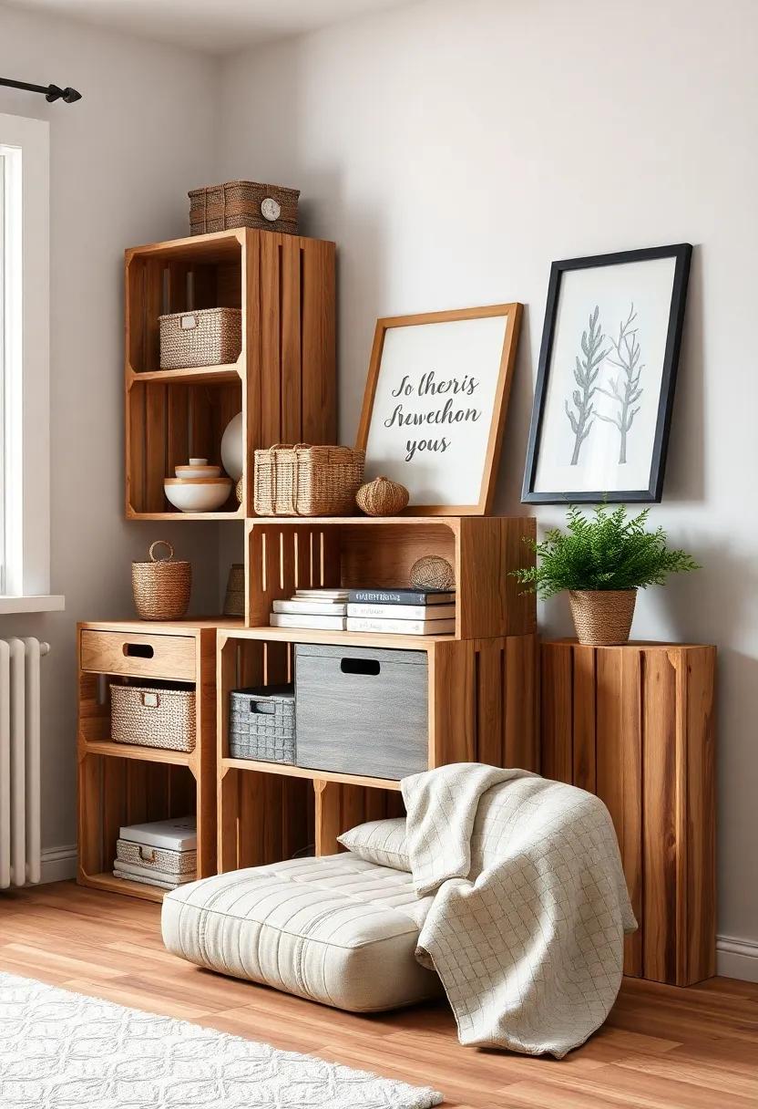 Transforming Old ⁣Wooden‌ Crates ⁣into ‍Rustic​ Storage Solutions