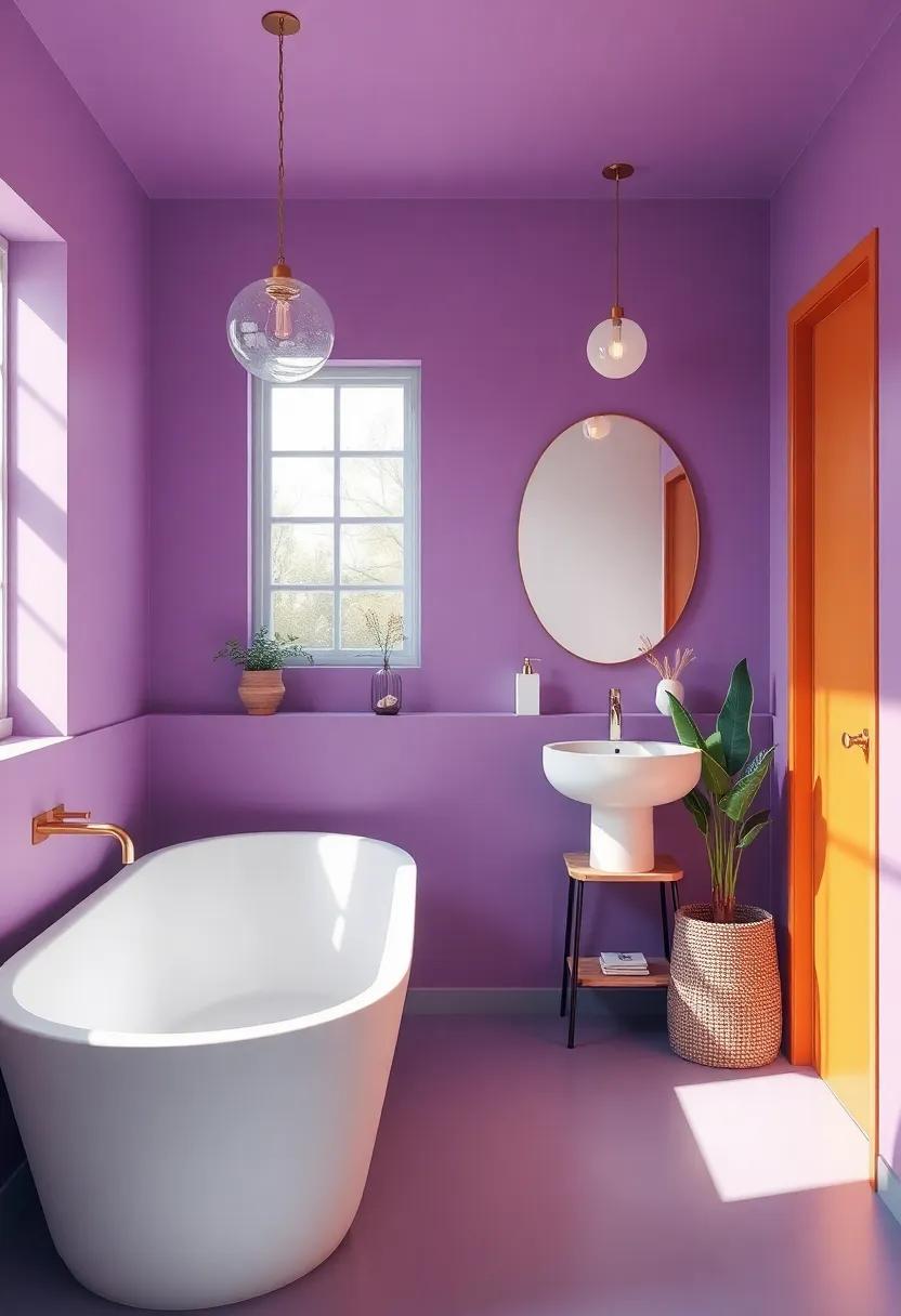 Embracing Bold Colors for an⁢ Inviting bathroom⁢ Atmosphere