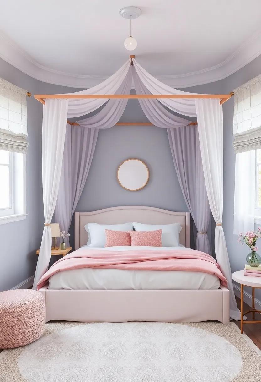 Whimsical Canopy Beds: Elevate Sleep with Enchanting Design Elements