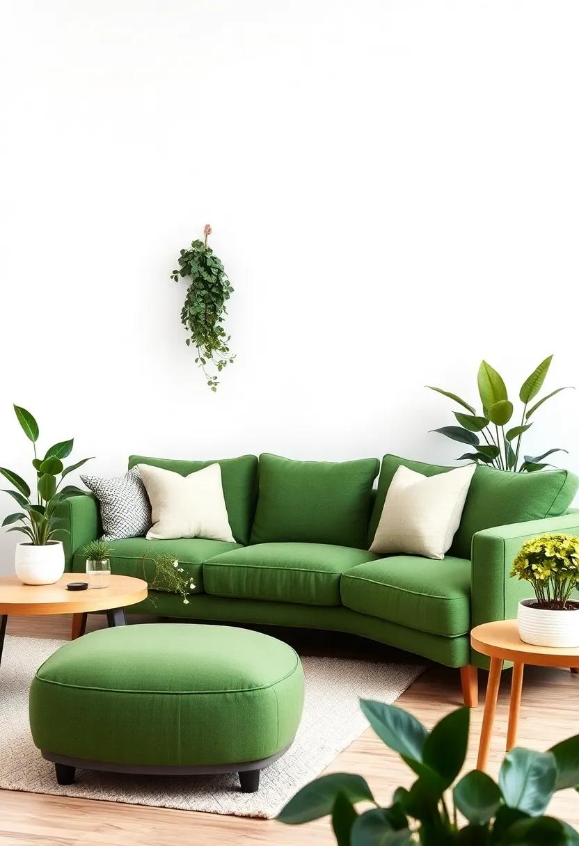 Integrating Houseplants‌ for a Lively Touch