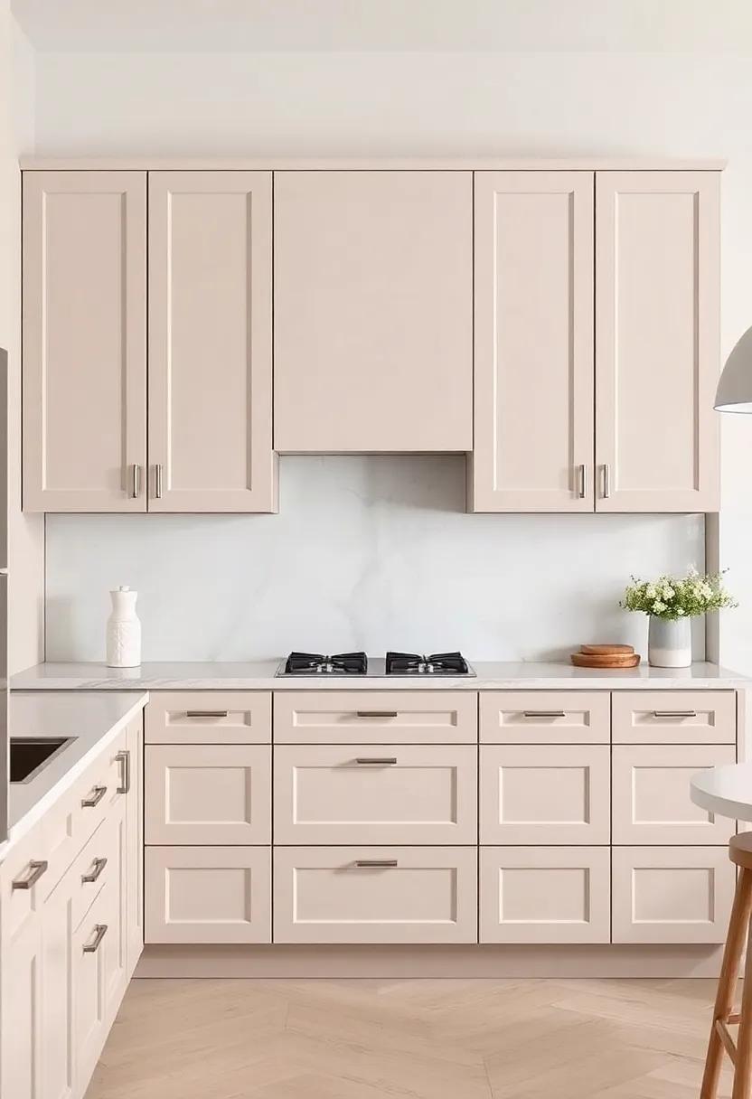 Choosing Light taupe‌ Cabinets ‌for a Timeless Aesthetic