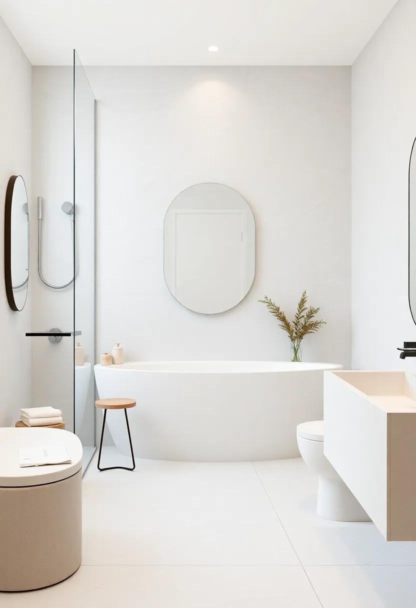 Balancing Functionality and Beauty in ​Neutral Bathroom Layouts