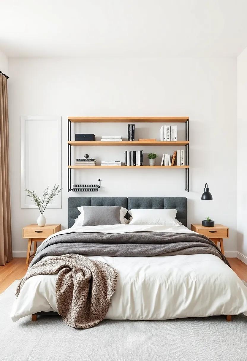 De-Cluttering Your Bedroom: Embracing⁤ Simplicity with Open Shelves