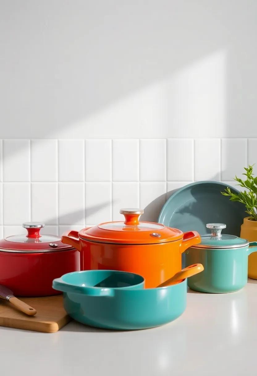 Colorful Cookware⁢ that Doubles as Decorative Kitchen Accents