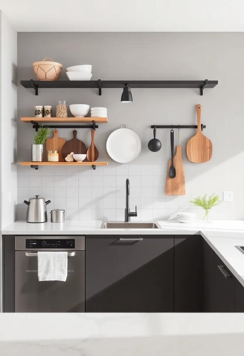 Creative Use of Racks ⁢and Hooks to Elevate‌ Your Small Kitchen’s Aesthetic