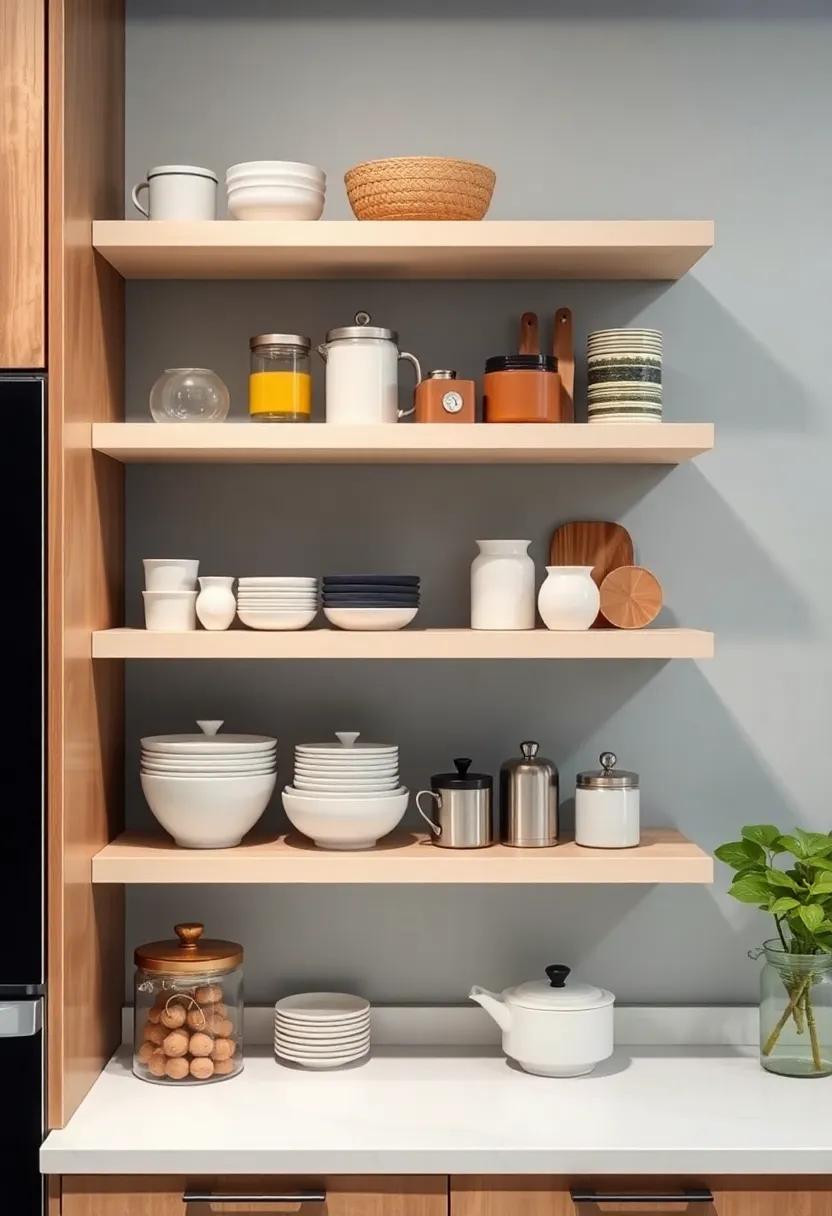 Functional ​Open Shelving Solutions to ⁣Showcase Your Culinary⁣ Collection