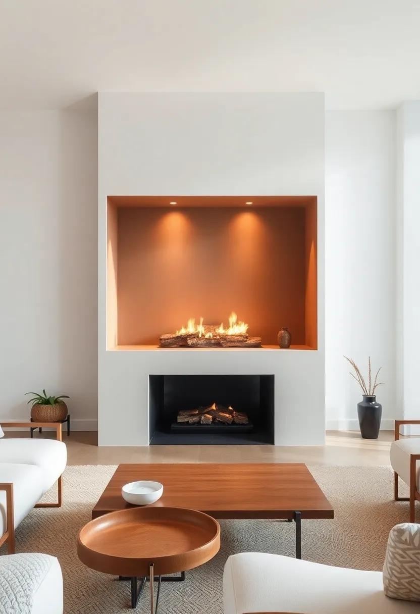 Floating Fireplaces: Redefining Space with Elevated Designs