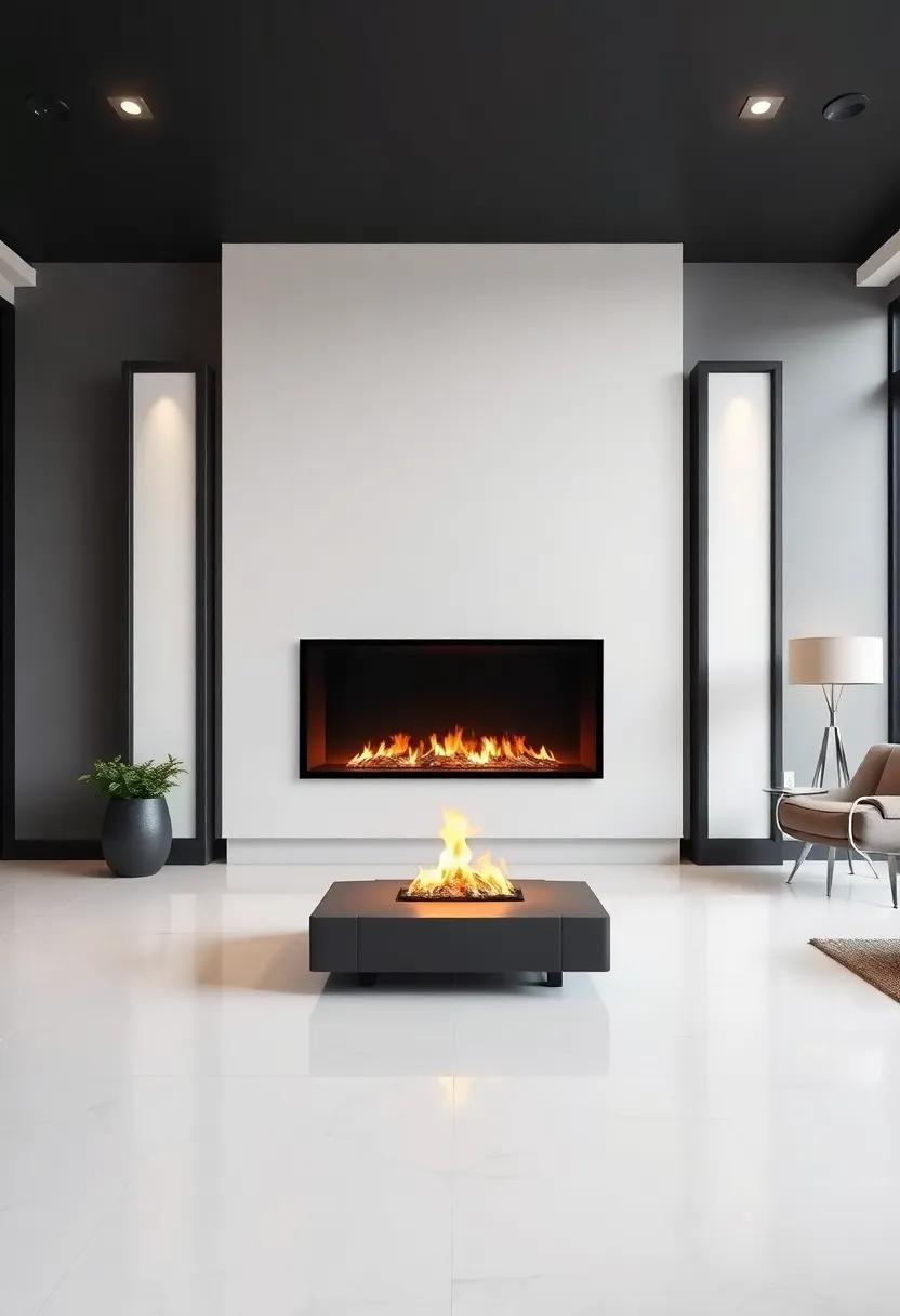 Artful Installations:⁢ Fireplaces ‍as Centerpieces‍ in Luxurious Decor