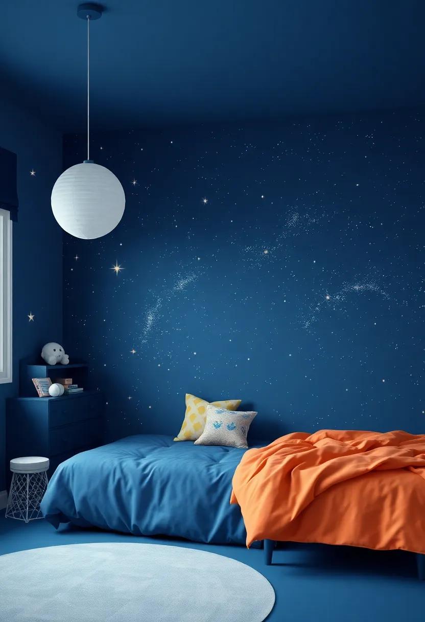 Dreaming Among the Stars: A Celestial Color Palette for Boys’⁣ Rooms