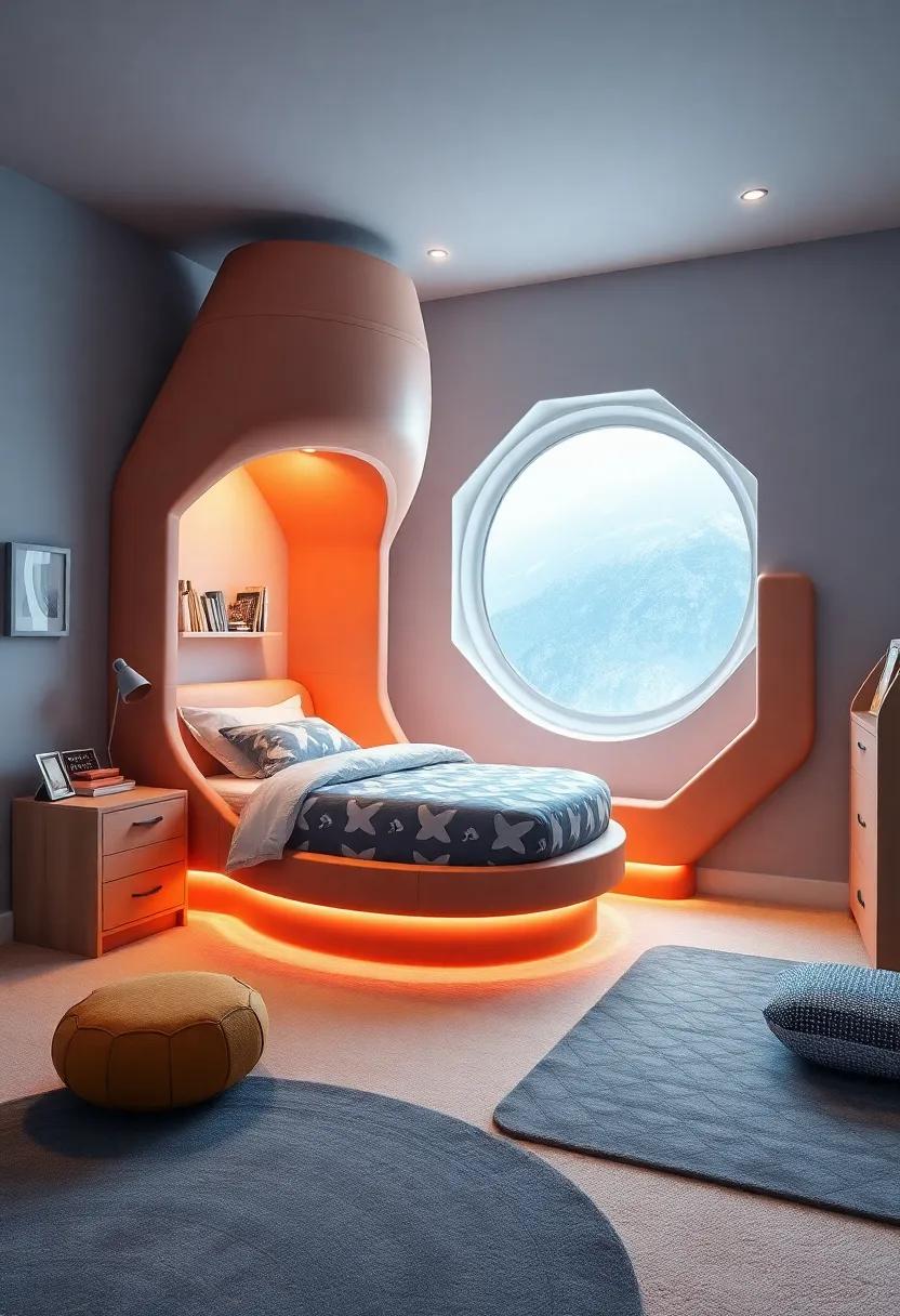 Rocket‍ Ship ‍Beds: Unique Sleeping Solutions for⁤ Aspiring Astronauts