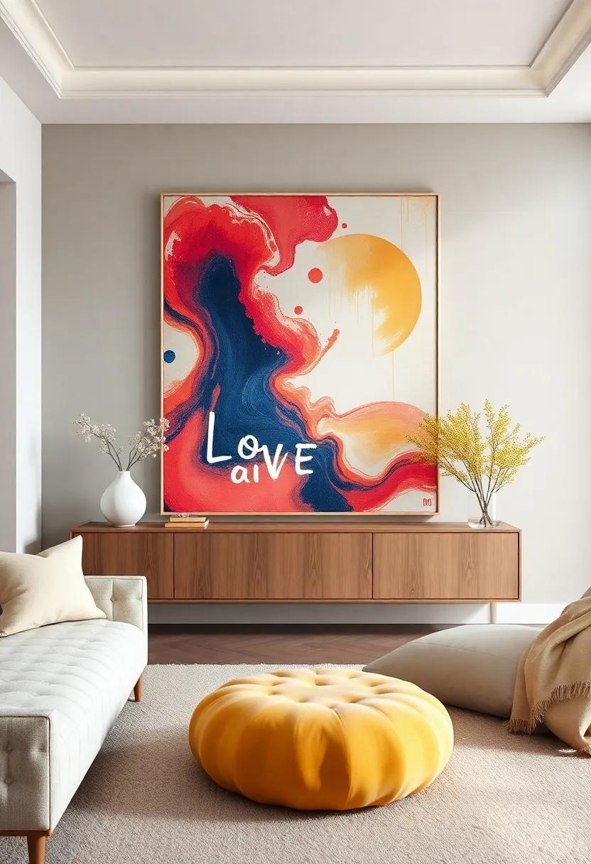 The​ Power⁢ of Color: How Art Can Influence Room Ambiance