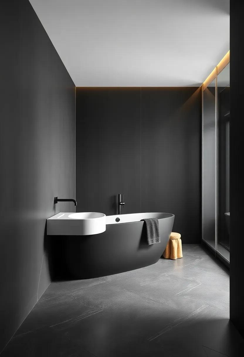 The Beauty of Matte Black Finishes in Contemporary Bathroom Spaces