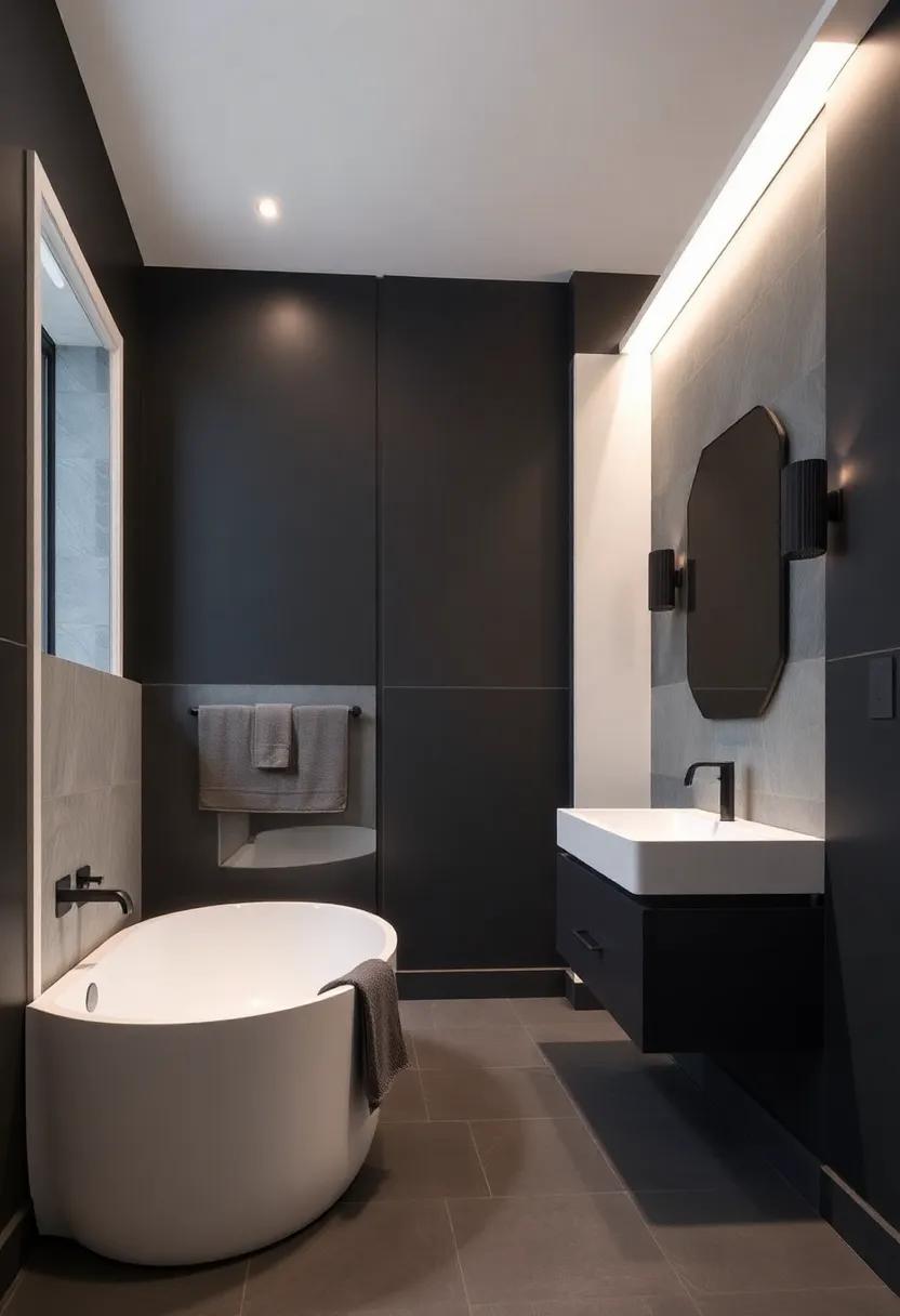 Transformative Appeal of Two-Tone Bathrooms for Dynamic design