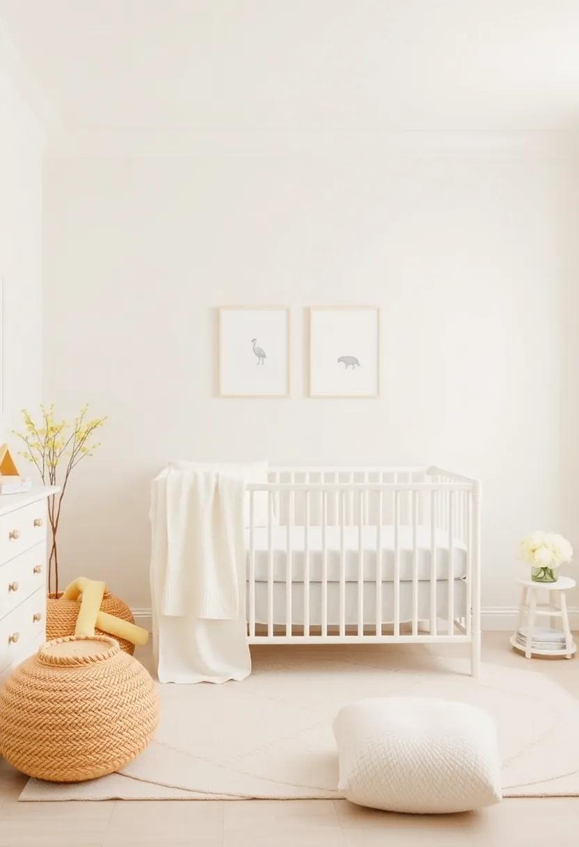 Dreamy Soft Yellow and ​White Color Palette Inspiration ⁤for a⁣ Serene Nursery