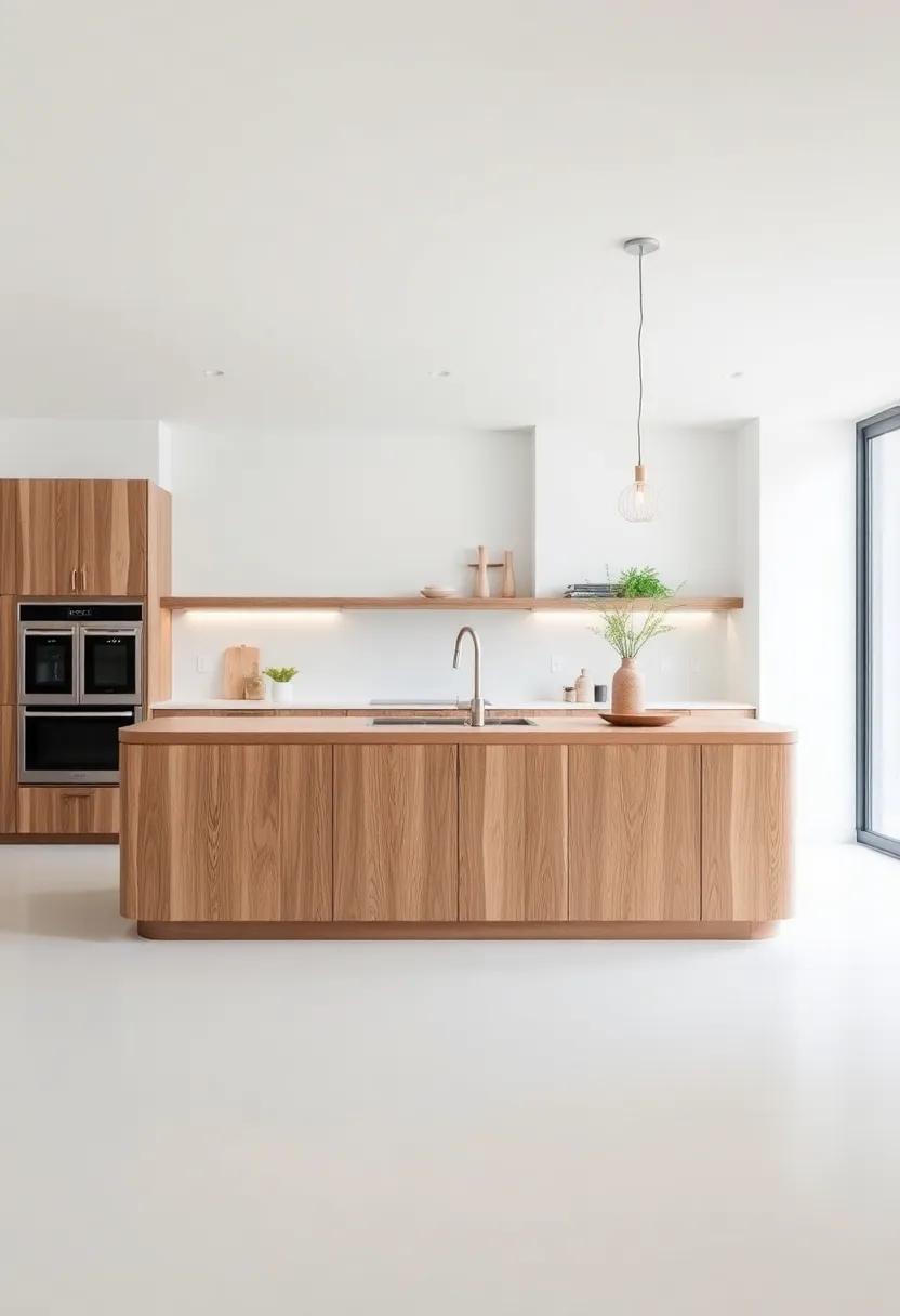 Add Character with Unique Wood Finishes for Your Kitchen Island