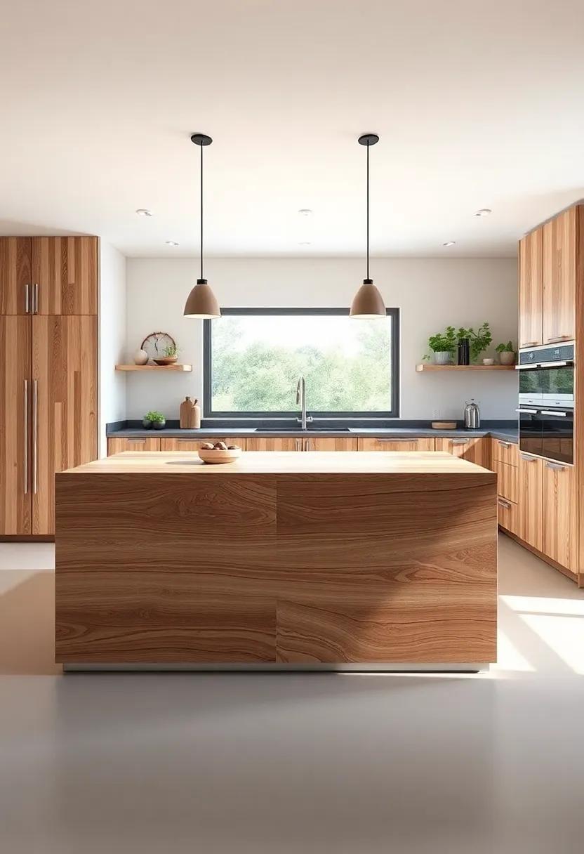 Seamless Integration: Blending Wood Islands with Kitchen Décor